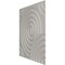 Ekena Millwork 19 5/8in. W x 19 5/8in. H Spiral EnduraWall Decorative 3D Wall Panel Covers 2.67 Sq. Ft. WP20X20SPCDC - alternate 3
